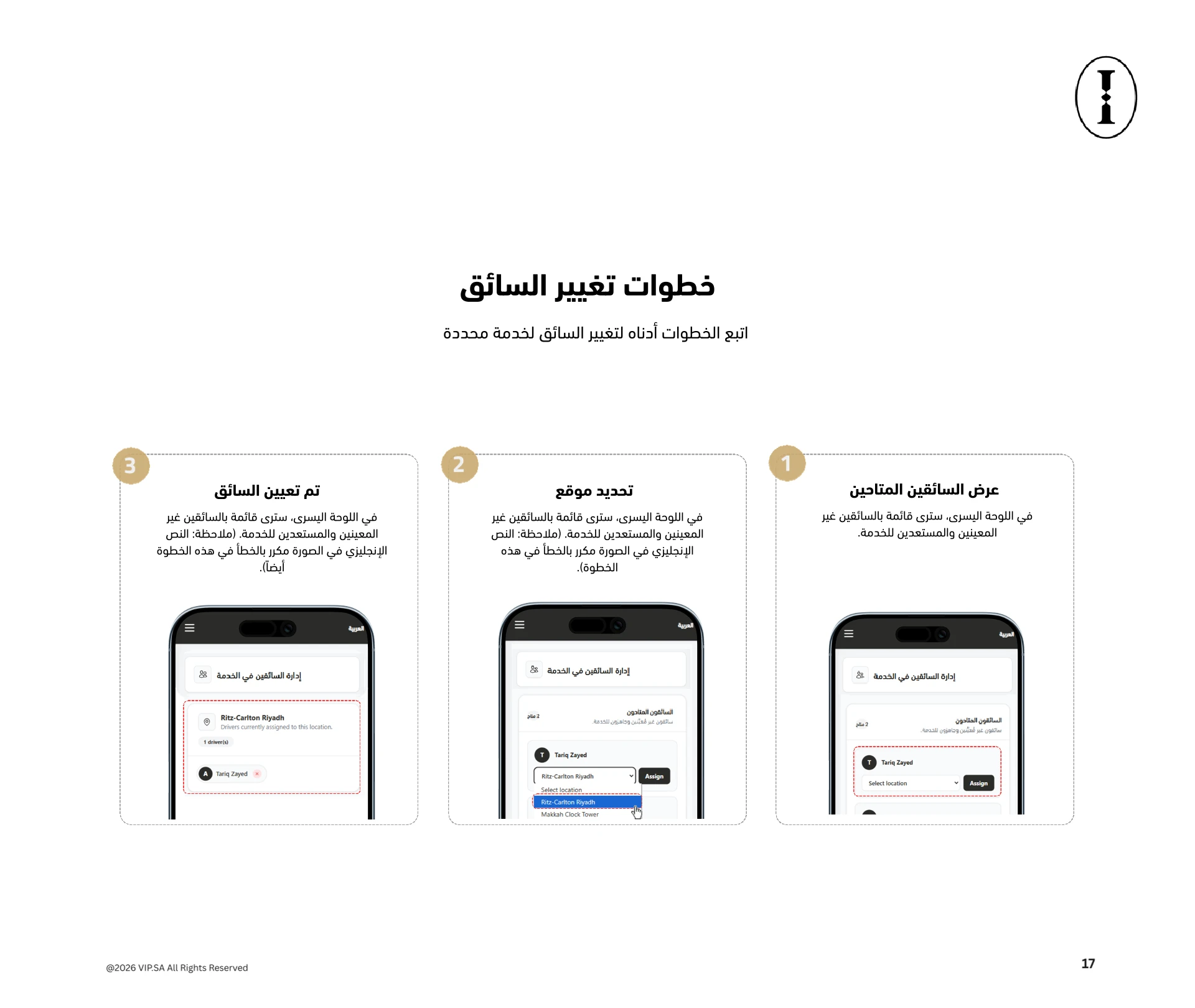 دليل المشرف 18